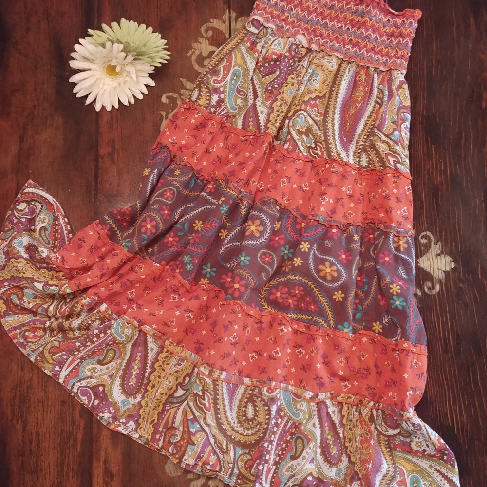 Girls Whimsical Boho skirt